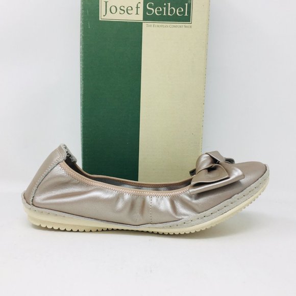Josef Seibel Pippa 01 Women’s Leather Ballet Flat - Picture 11 of 16